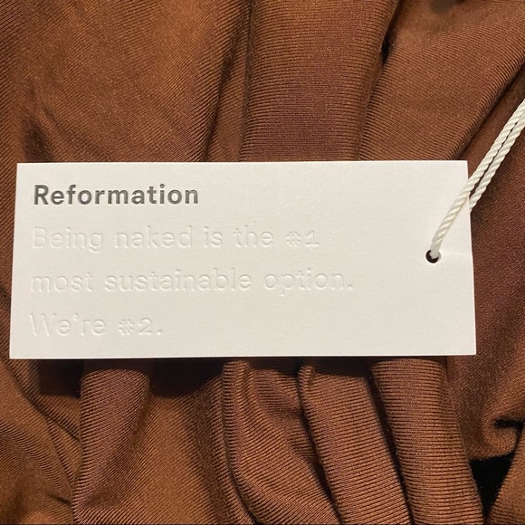 NEW Reformation Hex Dress NWT - Picture 8 of 13